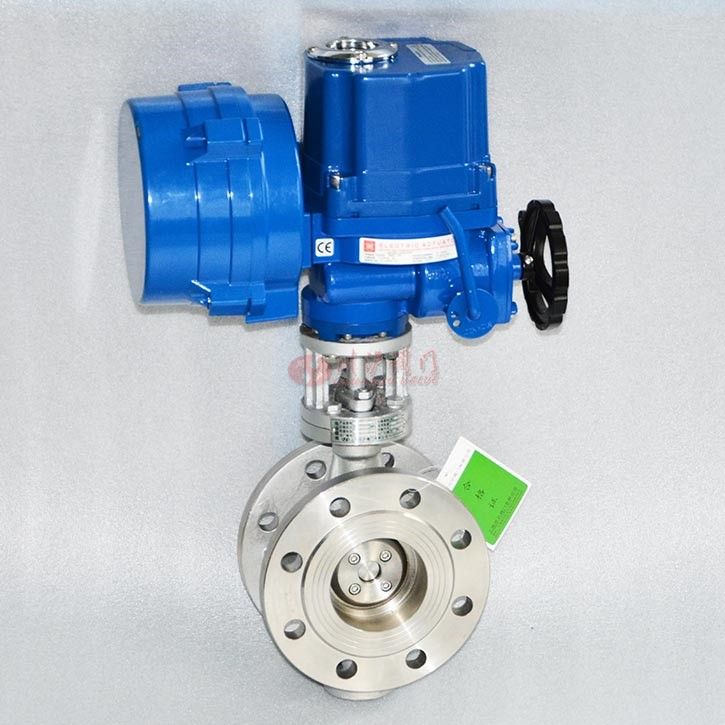 防爆型電動蝶閥實(shí)物圖